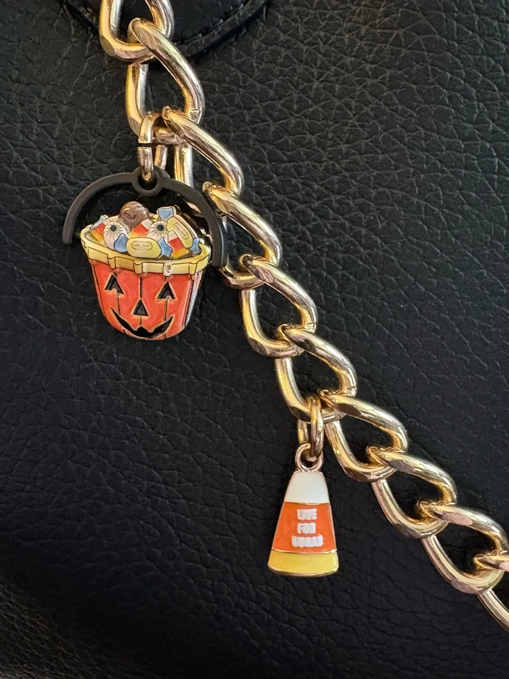 Juicy Couture Exclusive Halloween Boo Crew Black Satchel Trendy & Viral